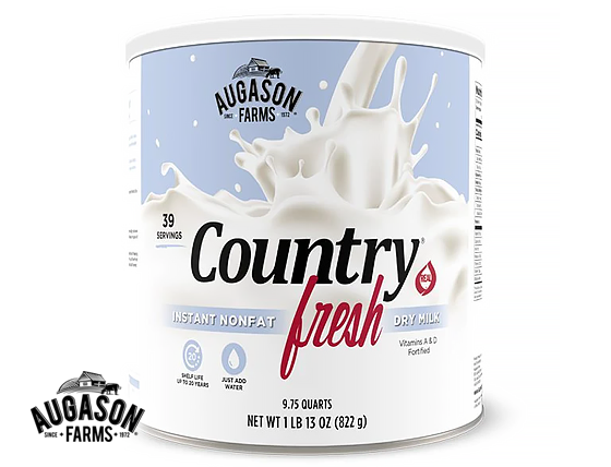 AF: Country-Fresh Real Instant Nonfat Dry Milk Can